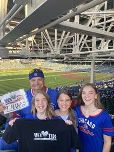 Jim attended Chicago Cubs - MLB vs Pittsburgh Pirates on May 16th 2022 via VetTix 