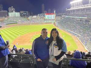 Tanya attended Chicago Cubs - MLB vs Los Angeles Dodgers on May 8th 2022 via VetTix 