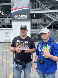 steven attended Duramax Drydene 400 Presented by Reladyne - NASCAR Cup Series on May 2nd 2022 via VetTix 