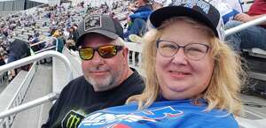 Veronica attended Duramax Drydene 400 Presented by Reladyne - NASCAR Cup Series on May 2nd 2022 via VetTix 