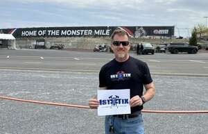 Shawn attended Duramax Drydene 400 Presented by Reladyne - NASCAR Cup Series on May 2nd 2022 via VetTix 