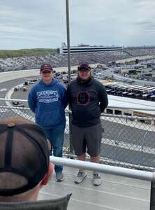 Bryan attended Duramax Drydene 400 Presented by Reladyne - NASCAR Cup Series on May 2nd 2022 via VetTix 