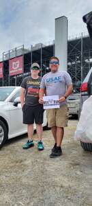 Walter attended Duramax Drydene 400 Presented by Reladyne - NASCAR Cup Series on May 2nd 2022 via VetTix 