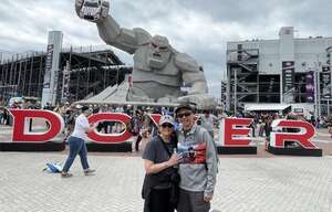 Kenneth attended Duramax Drydene 400 Presented by Reladyne - NASCAR Cup Series on May 2nd 2022 via VetTix 