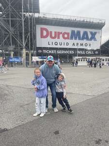 Jodi attended Duramax Drydene 400 Presented by Reladyne - NASCAR Cup Series on May 2nd 2022 via VetTix 