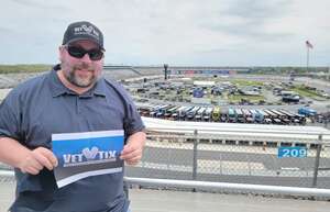 Joseph attended Duramax Drydene 400 Presented by Reladyne - NASCAR Cup Series on May 2nd 2022 via VetTix 