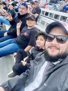 Luis attended Duramax Drydene 400 Presented by Reladyne - NASCAR Cup Series on May 2nd 2022 via VetTix 