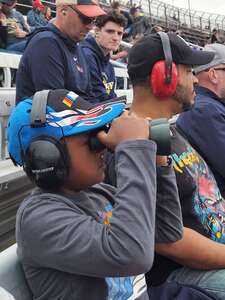 Todd attended Duramax Drydene 400 Presented by Reladyne - NASCAR Cup Series on May 2nd 2022 via VetTix 