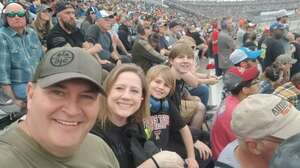 Christopher attended Duramax Drydene 400 Presented by Reladyne - NASCAR Cup Series on May 2nd 2022 via VetTix 