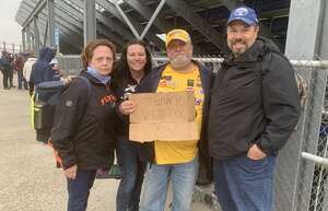 David attended Duramax Drydene 400 Presented by Reladyne - NASCAR Cup Series on May 2nd 2022 via VetTix 