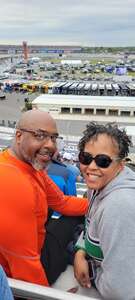 Melvin attended Duramax Drydene 400 Presented by Reladyne - NASCAR Cup Series on May 2nd 2022 via VetTix 