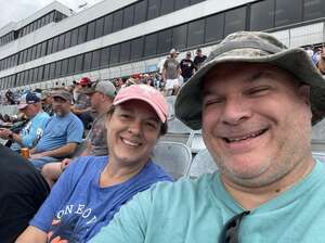 Larry attended Duramax Drydene 400 Presented by Reladyne - NASCAR Cup Series on May 2nd 2022 via VetTix 