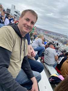 Vanessa attended Duramax Drydene 400 Presented by Reladyne - NASCAR Cup Series on May 2nd 2022 via VetTix 