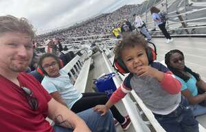 Crump Family attended Duramax Drydene 400 Presented by Reladyne - NASCAR Cup Series on May 2nd 2022 via VetTix 