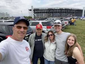 USCG Veteran attended Duramax Drydene 400 Presented by Reladyne - NASCAR Cup Series on May 2nd 2022 via VetTix 
