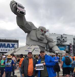 Randy attended Duramax Drydene 400 Presented by Reladyne - NASCAR Cup Series on May 2nd 2022 via VetTix 
