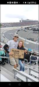 MIKE attended Duramax Drydene 400 Presented by Reladyne - NASCAR Cup Series on May 2nd 2022 via VetTix 