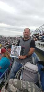 Aidan attended Duramax Drydene 400 Presented by Reladyne - NASCAR Cup Series on May 2nd 2022 via VetTix 