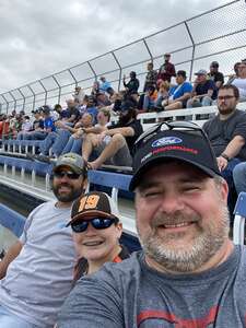 Heather attended Duramax Drydene 400 Presented by Reladyne - NASCAR Cup Series on May 2nd 2022 via VetTix 