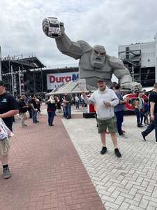 Eric attended Duramax Drydene 400 Presented by Reladyne - NASCAR Cup Series on May 2nd 2022 via VetTix 