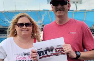 James attended Kenny Chesney: Here and Now Tour on Apr 30th 2022 via VetTix 