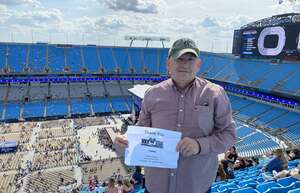 John attended Kenny Chesney: Here and Now Tour on Apr 30th 2022 via VetTix 