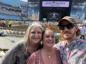 Justin attended Kenny Chesney: Here and Now Tour on Apr 30th 2022 via VetTix 