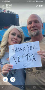 Brian L. attended Kenny Chesney: Here and Now Tour on Apr 30th 2022 via VetTix 