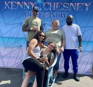 Haley attended Kenny Chesney: Here and Now Tour on Apr 30th 2022 via VetTix 