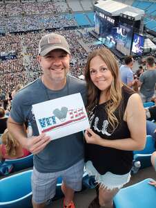 Lawrence attended Kenny Chesney: Here and Now Tour on Apr 30th 2022 via VetTix 