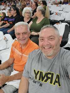 Brian attended Phoenix Mercury - WNBA vs Las Vegas Aces on May 6th 2022 via VetTix 