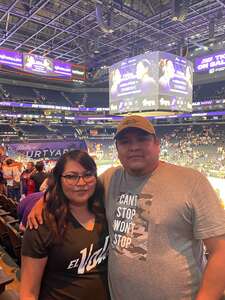Sgt. James attended Phoenix Mercury - WNBA vs Las Vegas Aces on May 6th 2022 via VetTix 