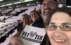 Glen attended Phoenix Mercury - WNBA vs Las Vegas Aces on May 6th 2022 via VetTix 