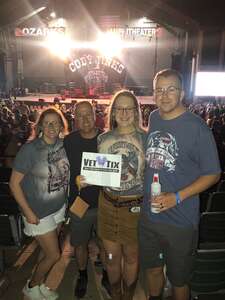 Chasity attended Cody Jinks on May 29th 2022 via VetTix 
