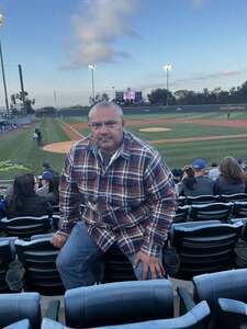 Estevan attended UC Irvine Anteaters - NCAA Men's Baseball vs University of California, Santa Barbara on May 7th 2022 via VetTix 