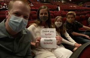 Brian attended Carolina Ballet Performs Giselle on May 20th 2022 via VetTix 