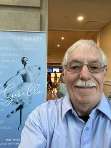 Douglas attended Carolina Ballet Performs Giselle on May 20th 2022 via VetTix 