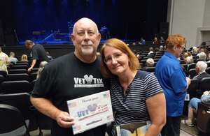 Andrew attended One Night of Queen on May 4th 2022 via VetTix 