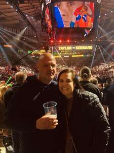 Undisputed Lightweight Championship: Taylor vs. Serrano