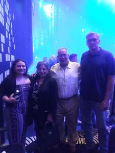 GREGORY attended Michael Buble on Apr 29th 2022 via VetTix 