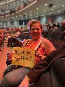 Pearl attended Michael Buble on Apr 29th 2022 via VetTix 