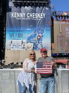 Lawrence attended Kenny Chesney: Here and Now Tour 2022 on May 7th 2022 via VetTix 