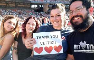 Andres attended Kenny Chesney: Here and Now Tour 2022 on May 7th 2022 via VetTix 