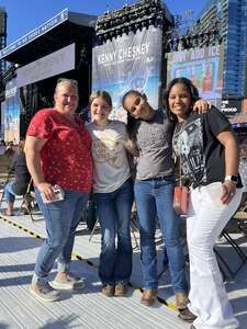 Ashanti attended Kenny Chesney: Here and Now Tour 2022 on May 7th 2022 via VetTix 
