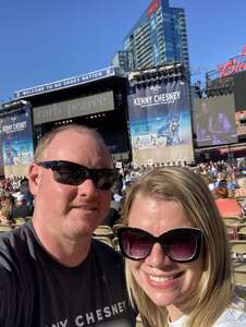 Frank attended Kenny Chesney: Here and Now Tour 2022 on May 7th 2022 via VetTix 