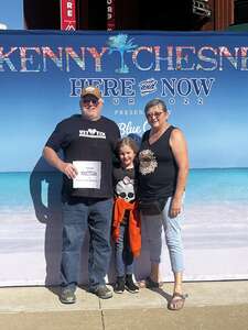 TONY attended Kenny Chesney: Here and Now Tour 2022 on May 7th 2022 via VetTix 