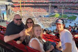Kelly attended Kenny Chesney: Here and Now Tour 2022 on May 7th 2022 via VetTix 