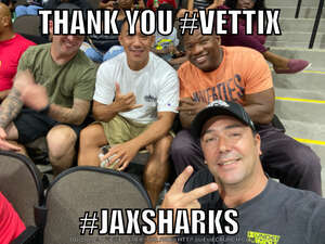 Jeremy attended Jacksonville Sharks - National Arena League vs San Antonio Gunslingers on Jun 3rd 2022 via VetTix 