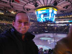 Jayson attended New York Rangers - NHL vs Washington Capitals on Apr 29th 2022 via VetTix 