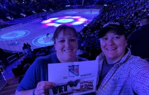 Kelly attended New York Rangers - NHL vs Washington Capitals on Apr 29th 2022 via VetTix 